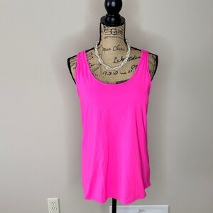 Lilly Pulitzer Luxletic Bright Pink Tank Top